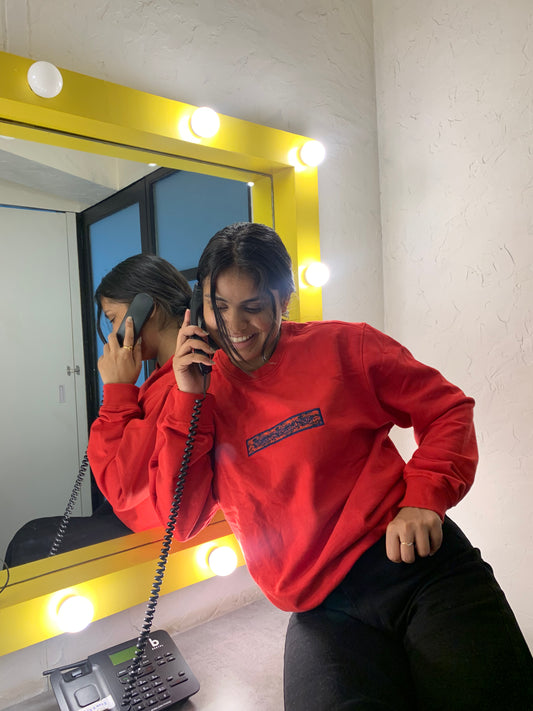 Reincarnation Red Sweatshirt