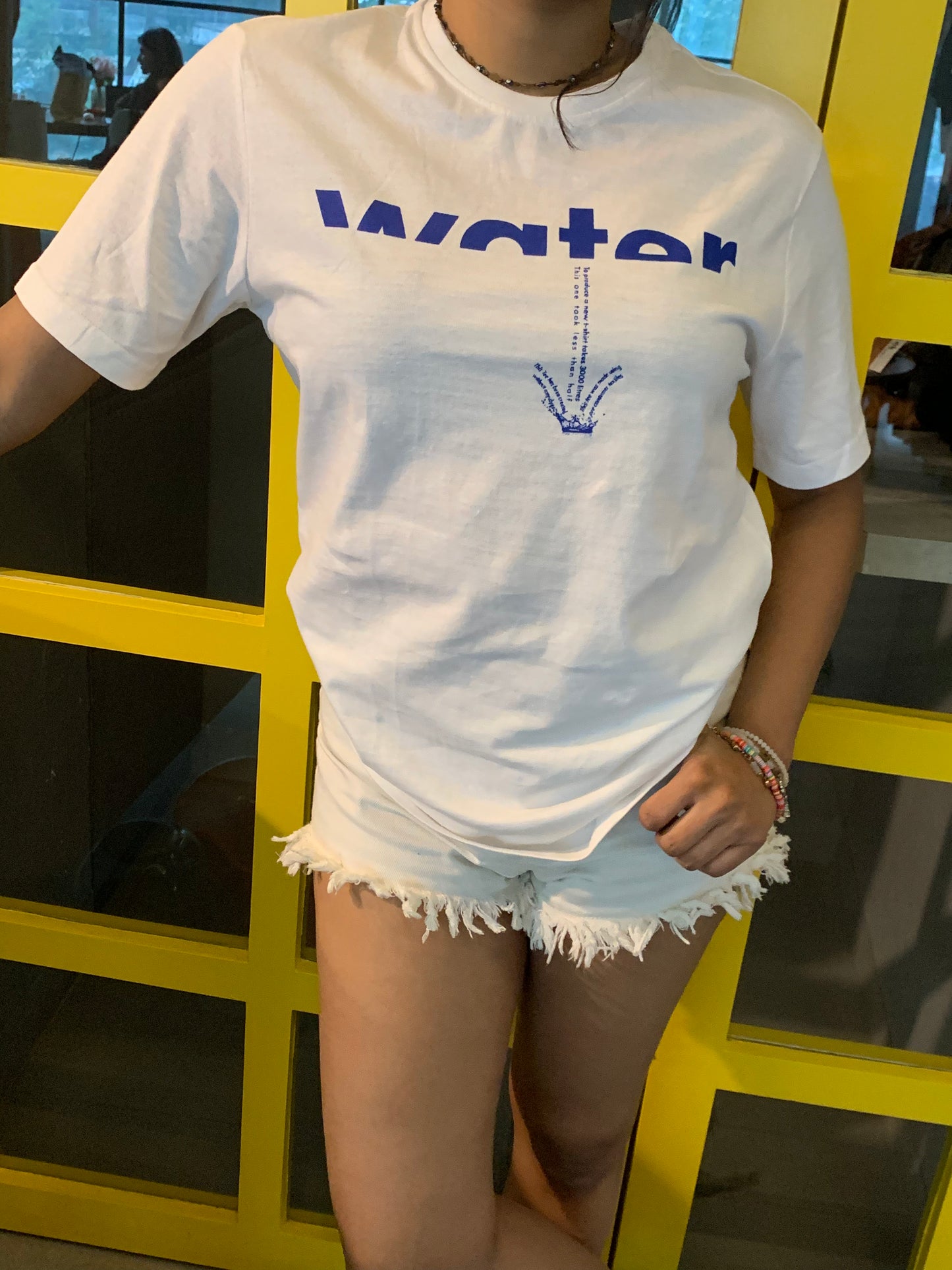 White Water T-Shirt Oversize